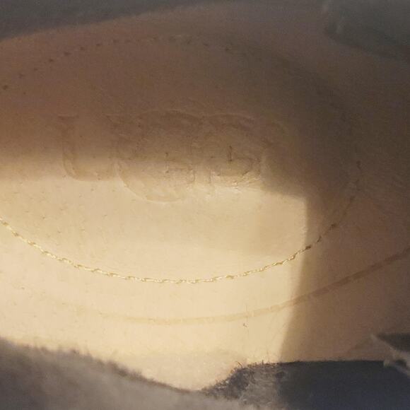 UGG Boots Mens 9 Brown Leather Leighton Chukka Desert Lace Up S/N 3275 Casual - Picture 8 of 10